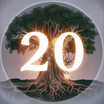 Картинка для кармического числа 20
