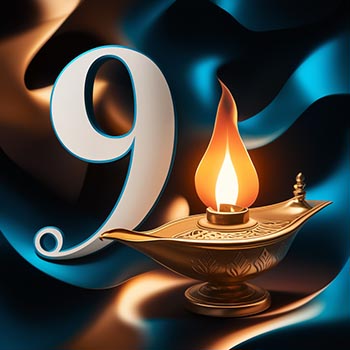 Картинка для кармического числа 9