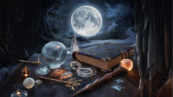 Полнолуние и магические предметы